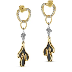 SEA LEAF EARRINGS