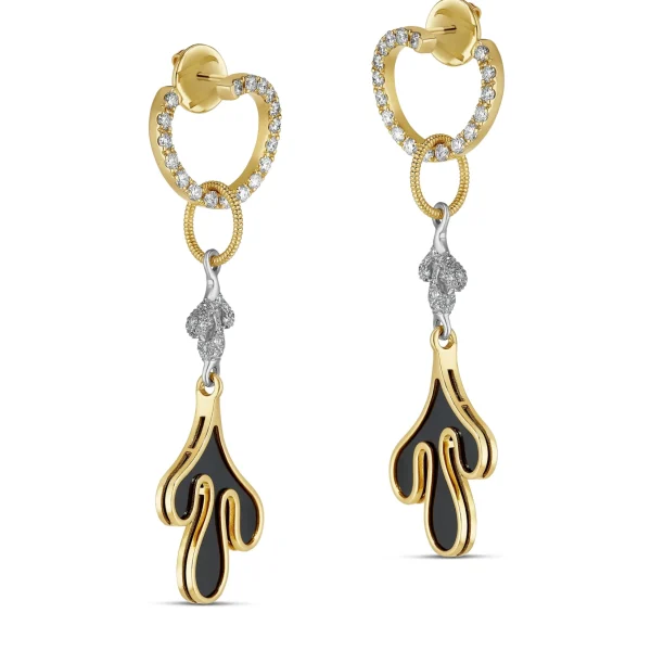 SEA LEAF EARRINGS