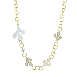 SEA LEAF NECKLACE